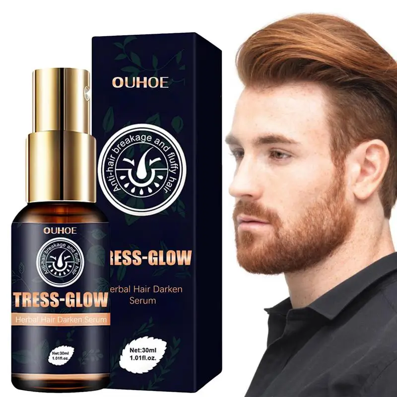 

Травяное масло для волос 30 мл, портативное масло для утолщения волос, эссенция для поврежденных волос, многофункциональное восстанавливающее растительное масло для роста волос