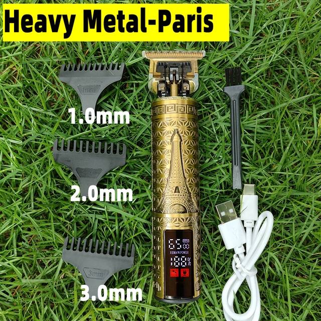 New USB rechargeable Hair Trimmer barber LCD Hair Clipper Machine hair cutting Beard Trimmer for Men haircut Styling tool