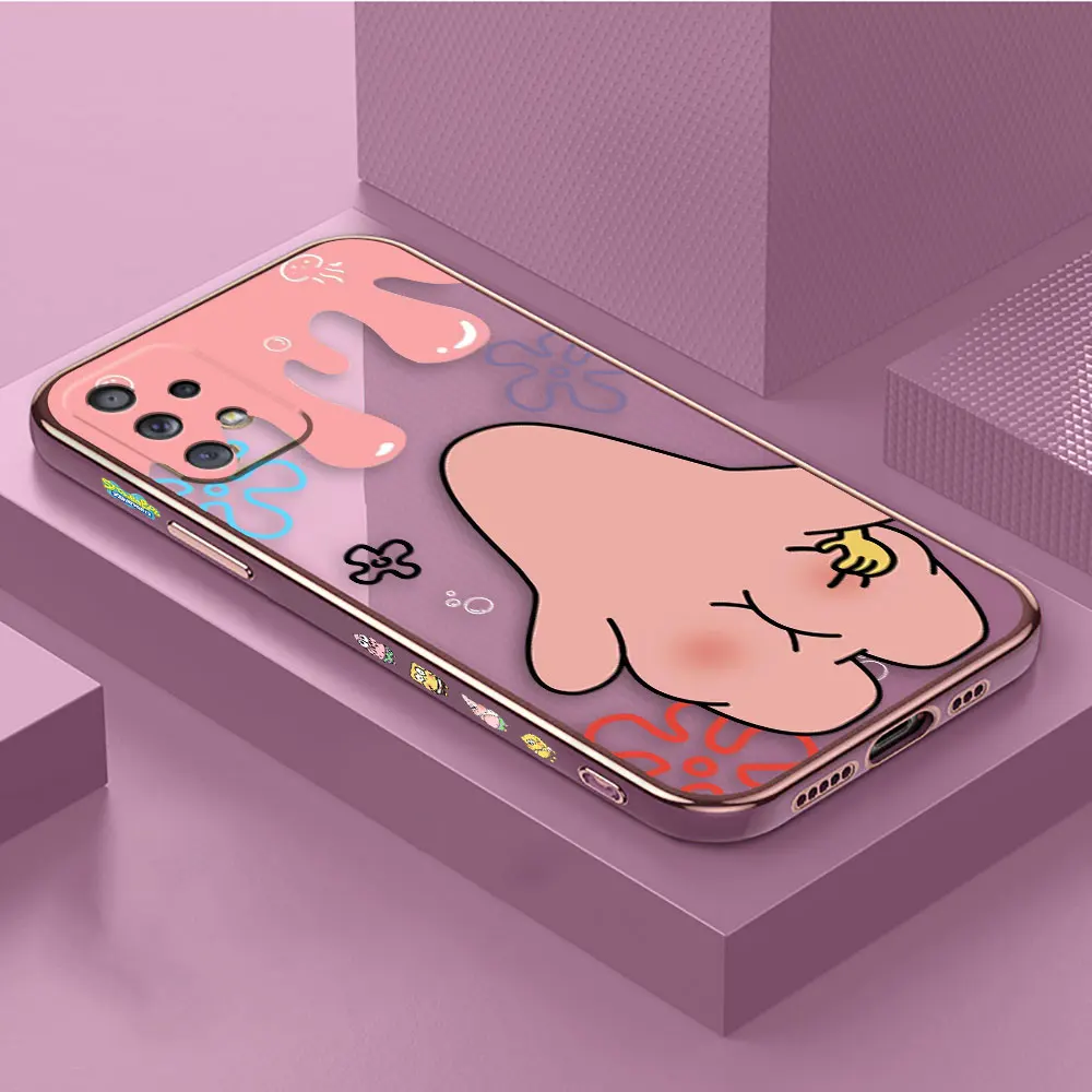 thumbnail image 1 of Smooth E-TPU Phone Case For Samsung A73 A72 A71 A54 A53 A52 A51 A33 A32 A23 A22 A13 A12 A34 A14 5G Case Cute S-SpongeBob Cartoon, 1 of 5