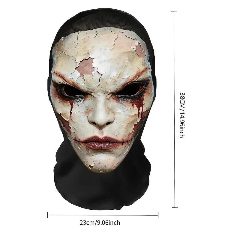Versatile Festive Full-Face Mesh Mask