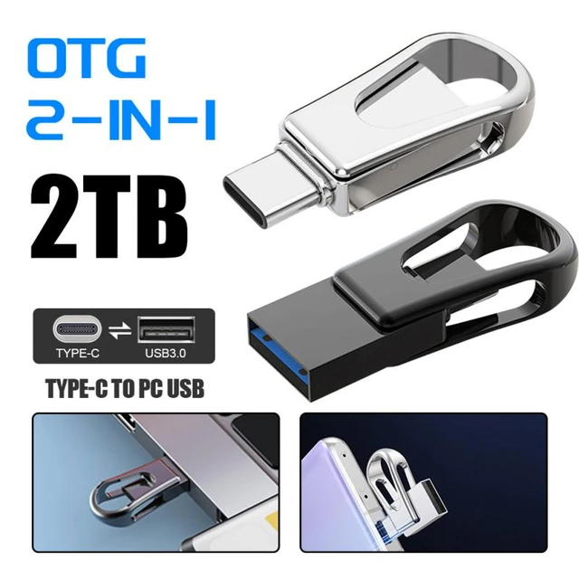 Clé USB pour Lenovo, clé USB, USB Type-C vers USB 3.0, interface 128 Go, 1  To, 2 To, clé USB pour PS4, PS5, Xbox Series S, 2 en 1 - AliExpress