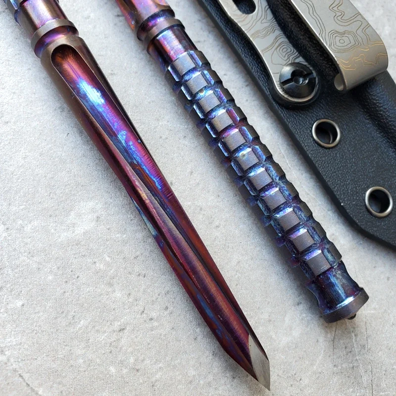 EDC 티타늄 합금 지렛대 핸드, 야외 캠핑 장비, EDC 다기능 휴대용 도구