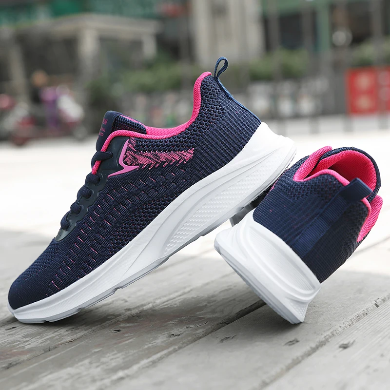 

New Style Women Athletic Running Shoes Comfortable Outdoor Sport Walking Sneakers for Girl Mesh Lady Runner Free Run Shoes