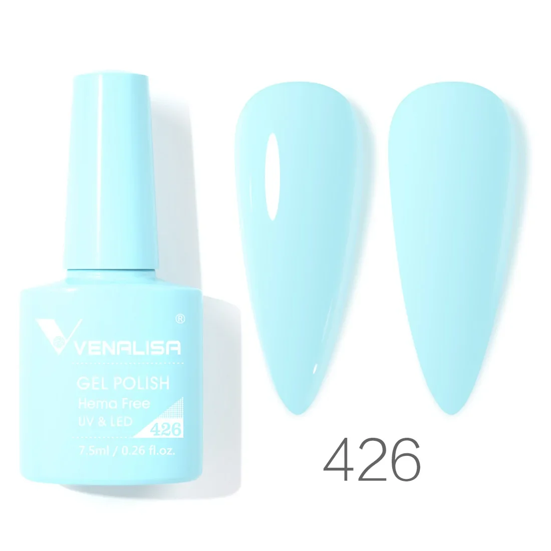 Venalisa VIP5 HEMA-Free Glitter Jelly Nude Pink Gel Polish Collection