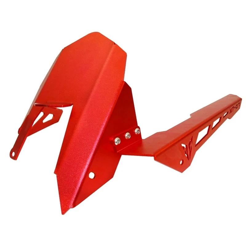 

Chain Guard Cover Rear Fender Tire Hugger Fender Mudguard Chain for Yamaha MT-07 FZ-07 2013 2014 2015 2016 2017 (Red)