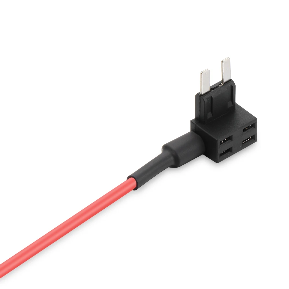 JatilEr Portafusibili in Linea 12v 5 Pezzi, Portafusibili a Laa 12Awg, Portafusibili in Filo di