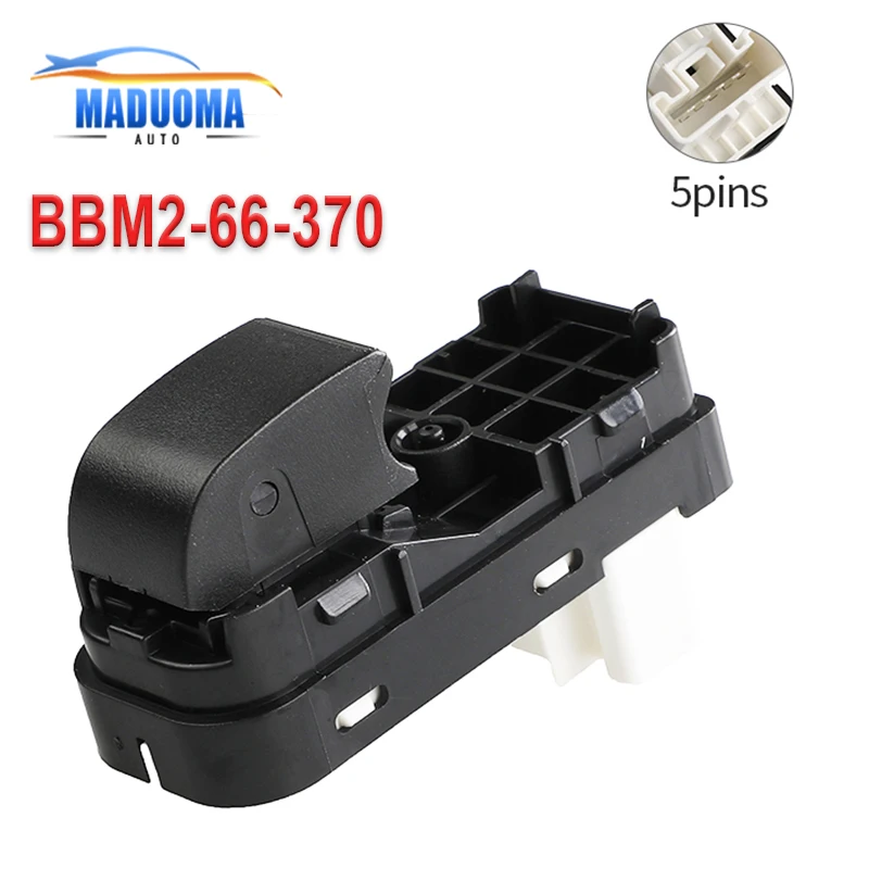 

New BBM2-66-370 5 Pins Power Single Window Switch For Mazda 3 BL 2009-2011 BBM2-66-370
