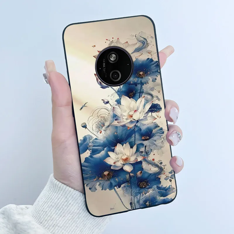 Aesthetic Luxury Soft Silicone Black Matte Phone Case Cover - Cute and Cool Design