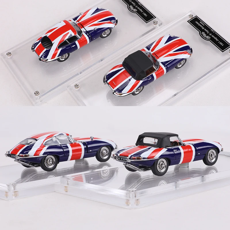 GFCC 1:64 1961 Jaguar E-Type Roadster/Coupe Alloy Model Car