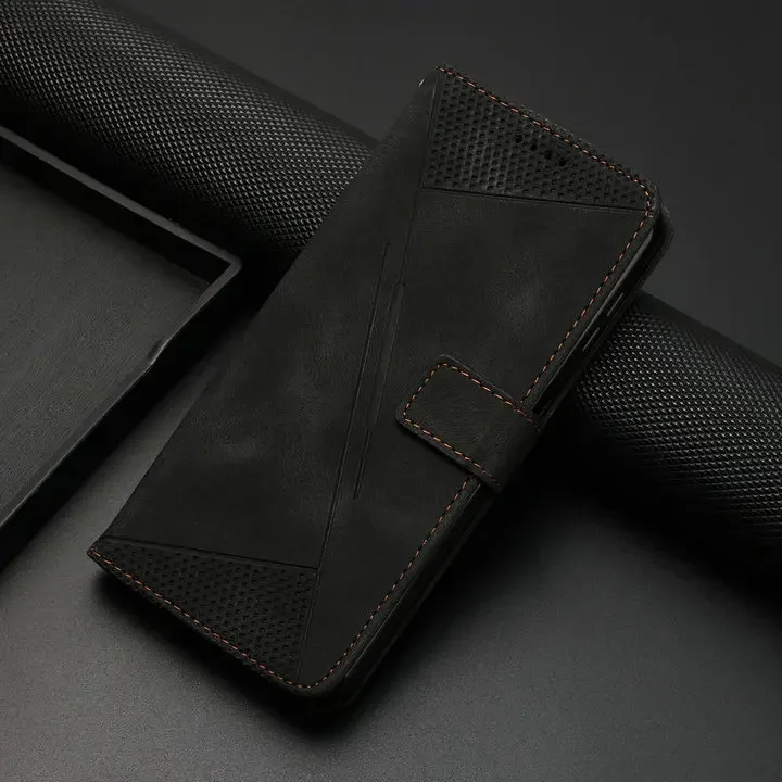 Elegant Texture Wallet Card Case for Tecno Pova - Luxury Phone Cover