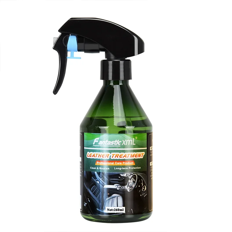 Xml Leather Treatment Cleaner Spray Cars Plastic Restore Polish Auto Interior Coating Protection 260ml Liquid