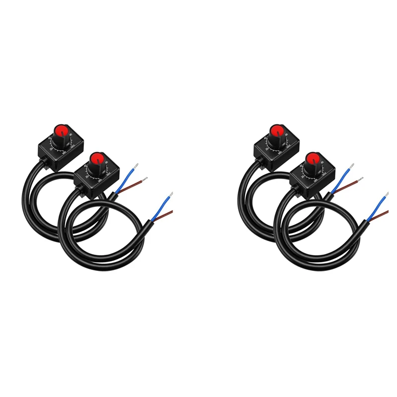 Dimmer Led Con Manopola 4X Dc 0/1-10V, Dimmer Passivo A Bassa Tensione Dimmer Pwm Per Driver Led Elettronico Dimmerabile 0-10V O 1-10V