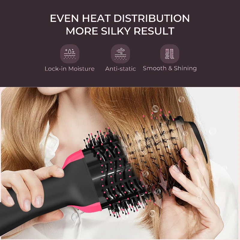LISAPRO IN One Step Hair Dryer and Volumizer Hair Straightener
