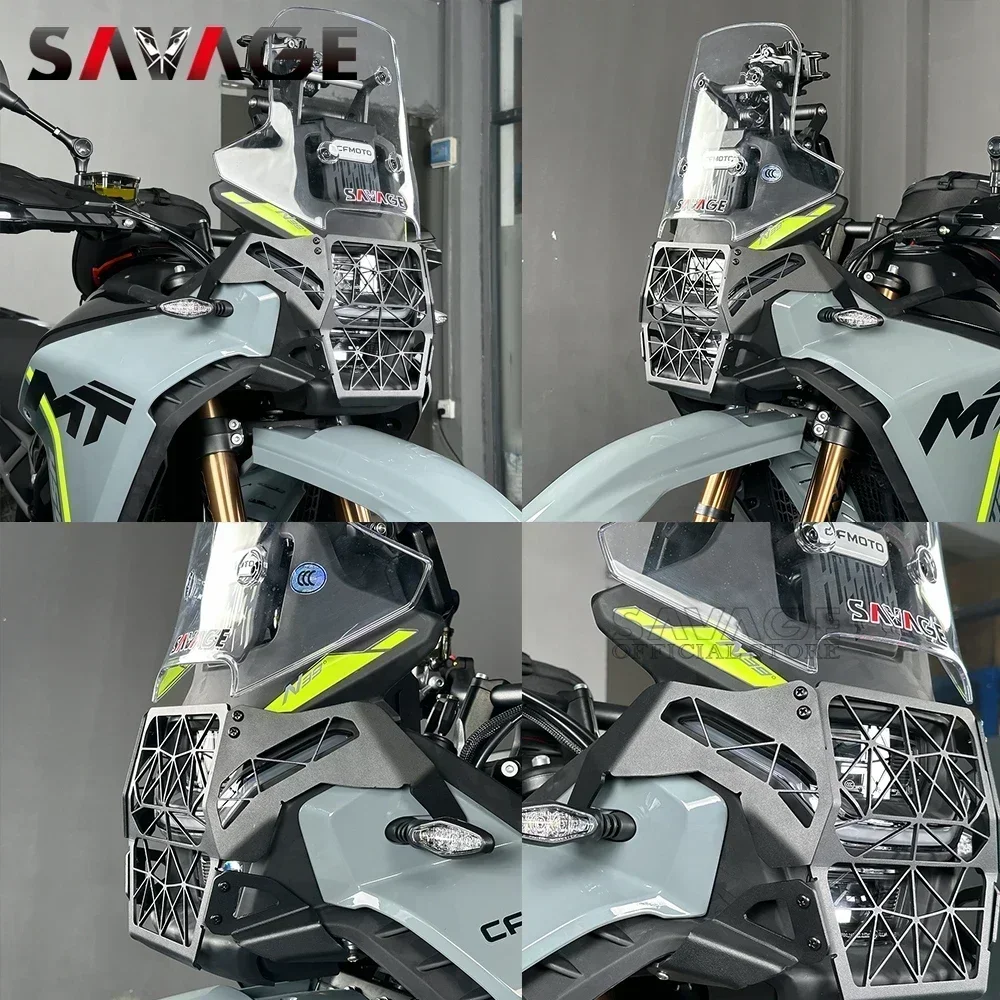 Griglia Protezione Radiatore Per CFMOTO 450MT 2024-2025 - In Alluminio, Anti-sassi E Danni