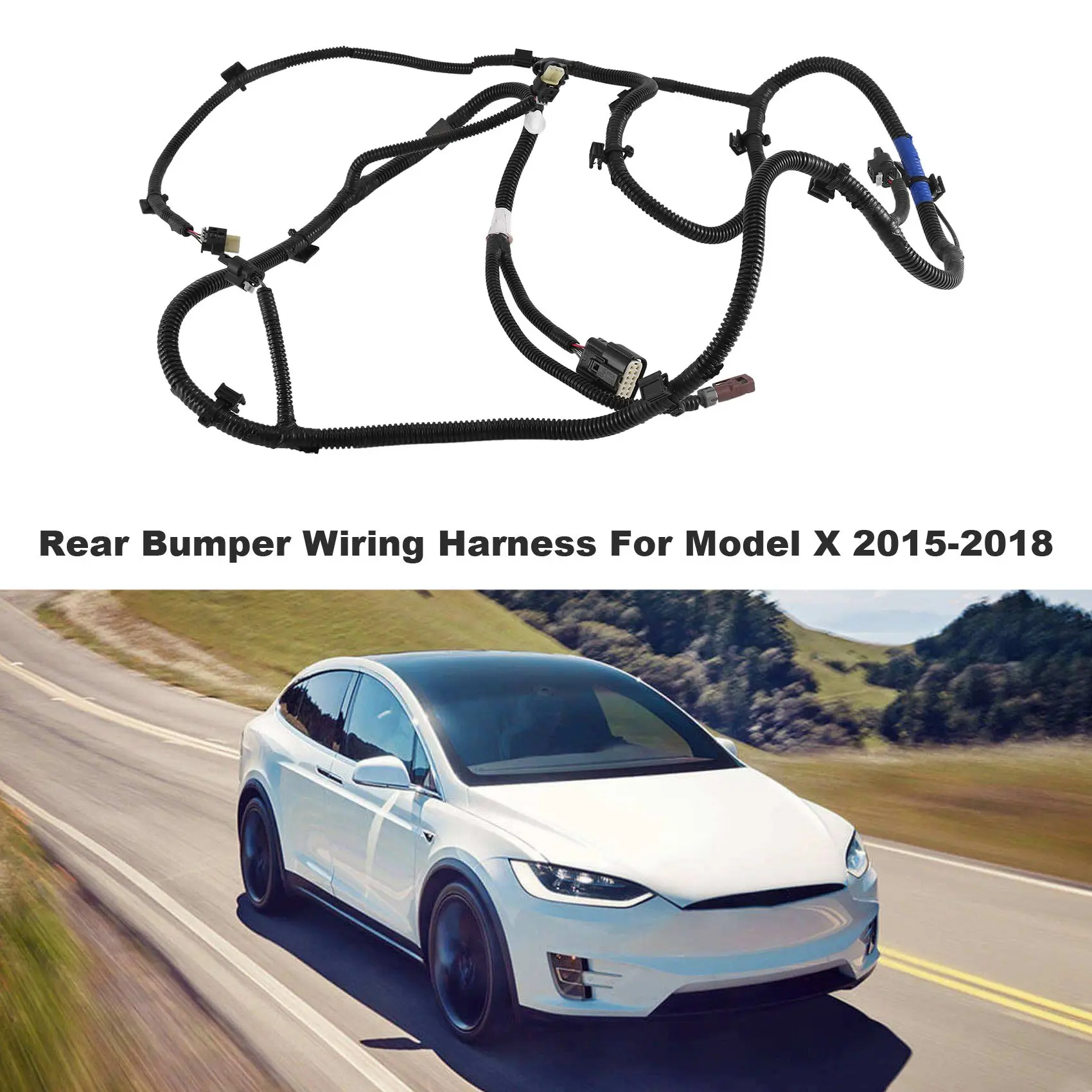

1032435-00-G Car Rear Bumper Wiring Harness for Tesla Model X 2015-2018 103243500G Car Accessories