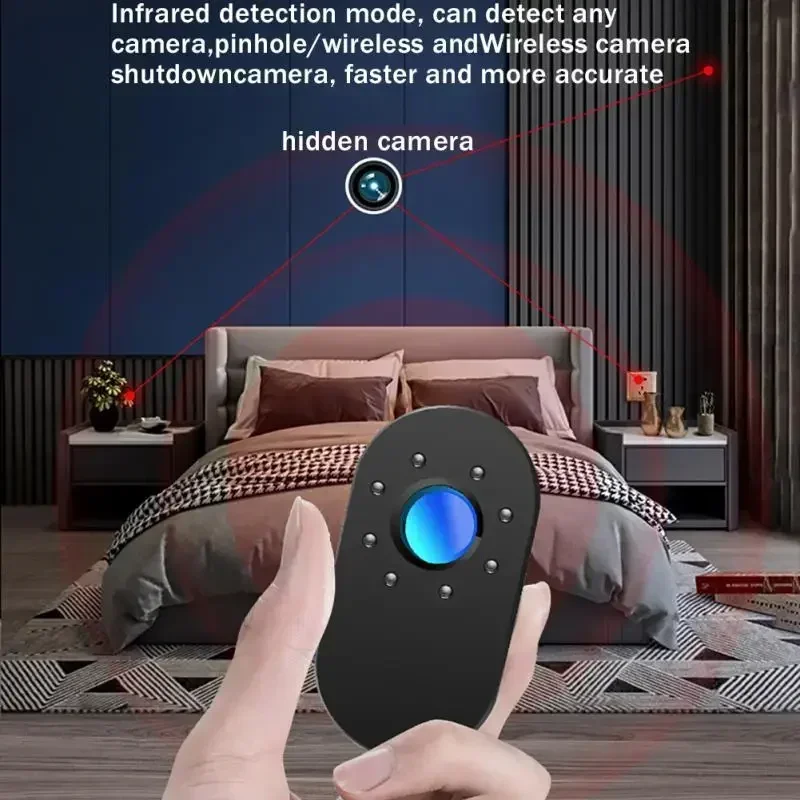 Anti-Candid Camera Detector Security Protection Bug Discreet Spy Invisible Gadgets Camera Search Protect Privacy Portable Tools