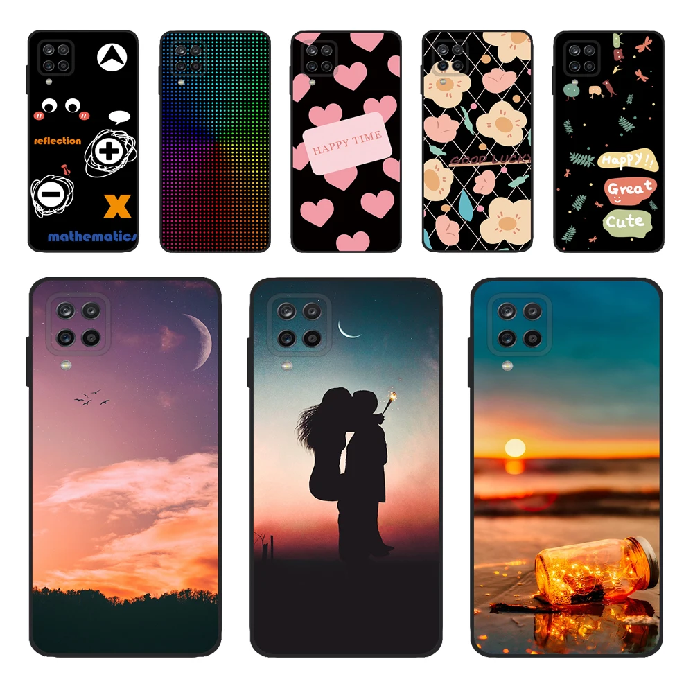 For Samsung Galaxy A12 Case 6.5'' Silicone Soft Tpu Back Cover For Samsung A12 Galaxya12 A 12 Phone Cases Coque Fundas A12 Cover