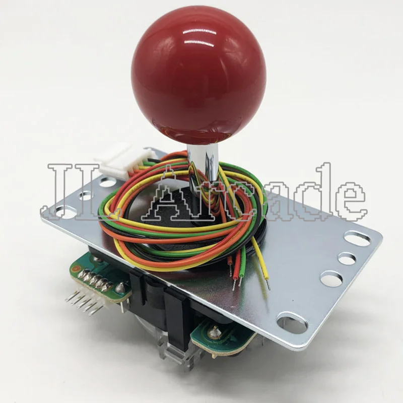 Sanwa JLF-TP-8YT-SK OEM Red Ball Top Handle Arcade Joystick 4 &amp; 8 Way Adjustable (Mad Catz SF4 Tournament Joystick Compatible) [並行輸 Amazon.com: SANWA JLF-TP-8YT Arcade Joystick (Red Ball Top