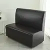 Stretch Armless Sofa Cover Waterproof Hotel Full Sofa Couch Slipcovers Bar Cafe PU Leather Elastic Sofa Slipcover Home Decor 1