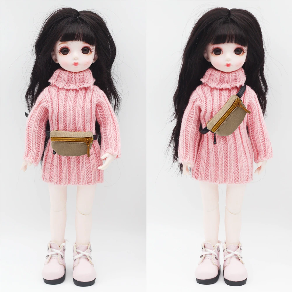 รูปสินค้า กระเป๋าแฟชั่นเรืองแสง สำหรับตุ๊กตา BJD 1/12