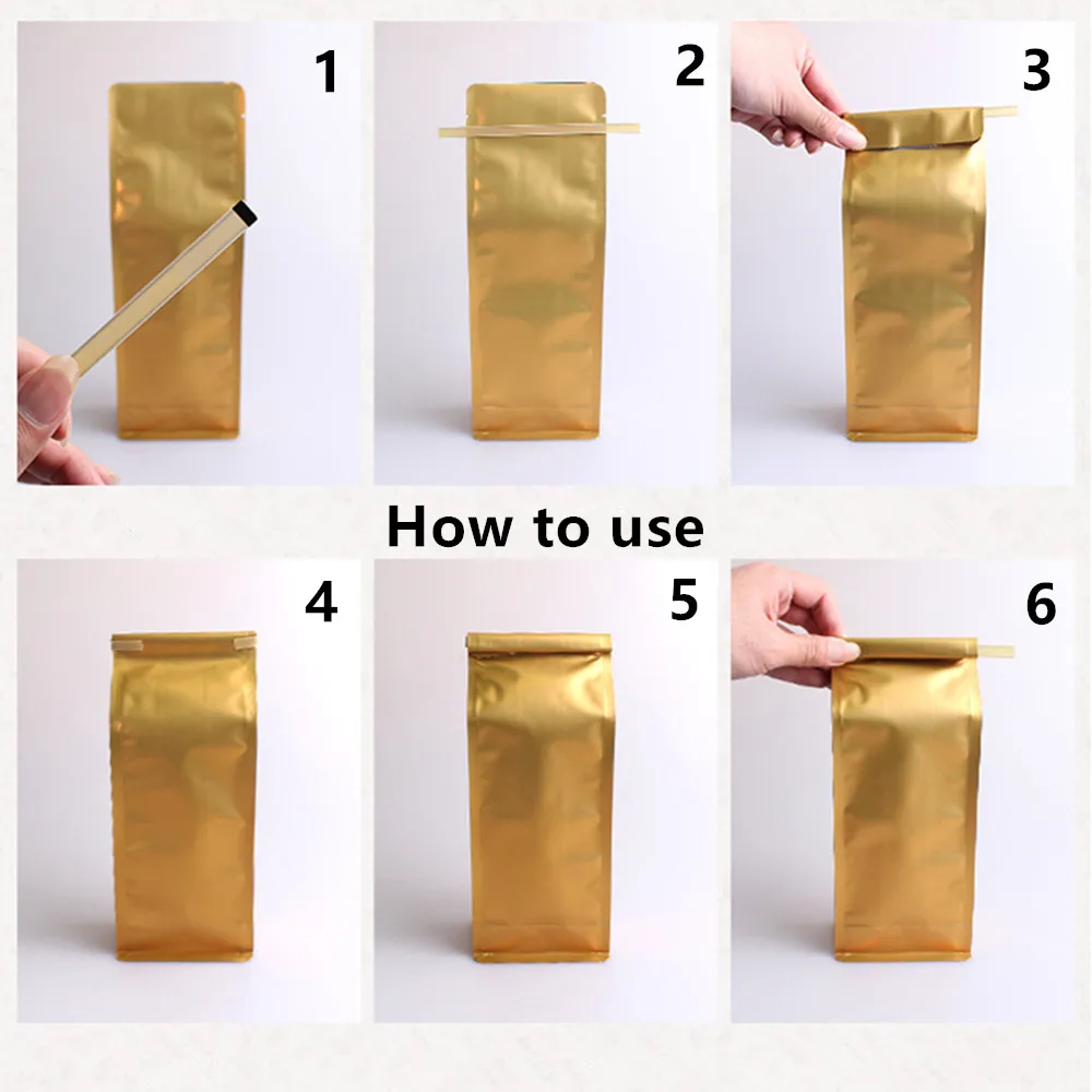 20pcs Colored Coffee Bag Sealing Clips 14cm Food-bag Sealable Bar Tea-bag Pressure Plastic Sealing Strip Packaging-Bag Tin Tie 6