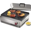 Precision Electric Griddle, Indoor Grill, 200 sq. in, Nonstick Coating, Advanced Temperature Control, Stainless Steel 3