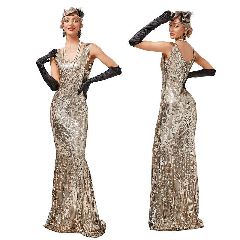 Soiree Gatsby Tenue Femmenull