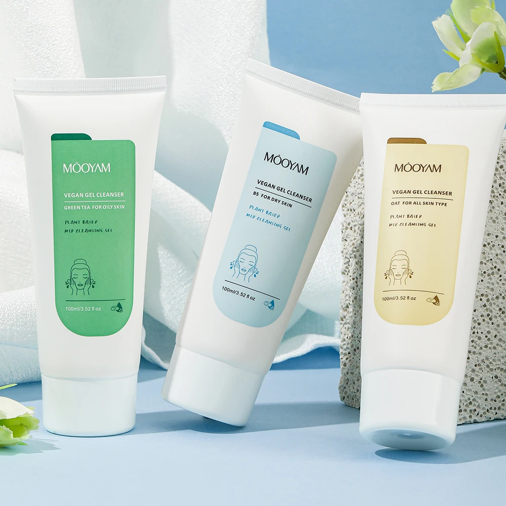 100ml B5 Tea Tree Prebiotic Foam Facial Cleanser Skin Cleansing Moisturizing Face Wash Foam Skincare 4