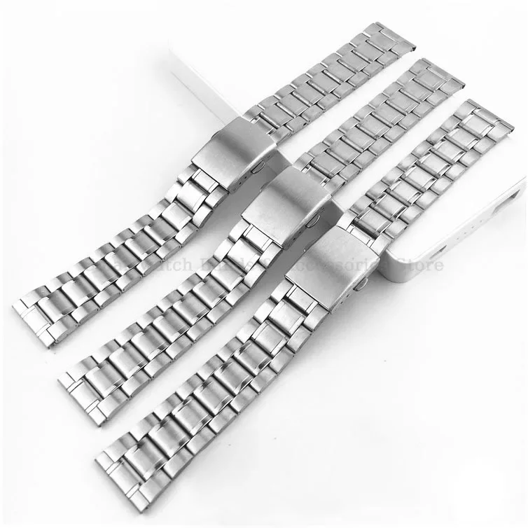 Stainless Steel Folding Buckle Universal Watch Bracelet Replacement