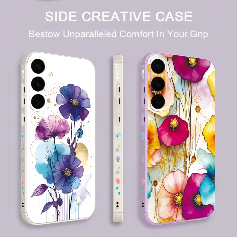 Creative Flower Lanyard Phone Case - Ultra Soft Cover