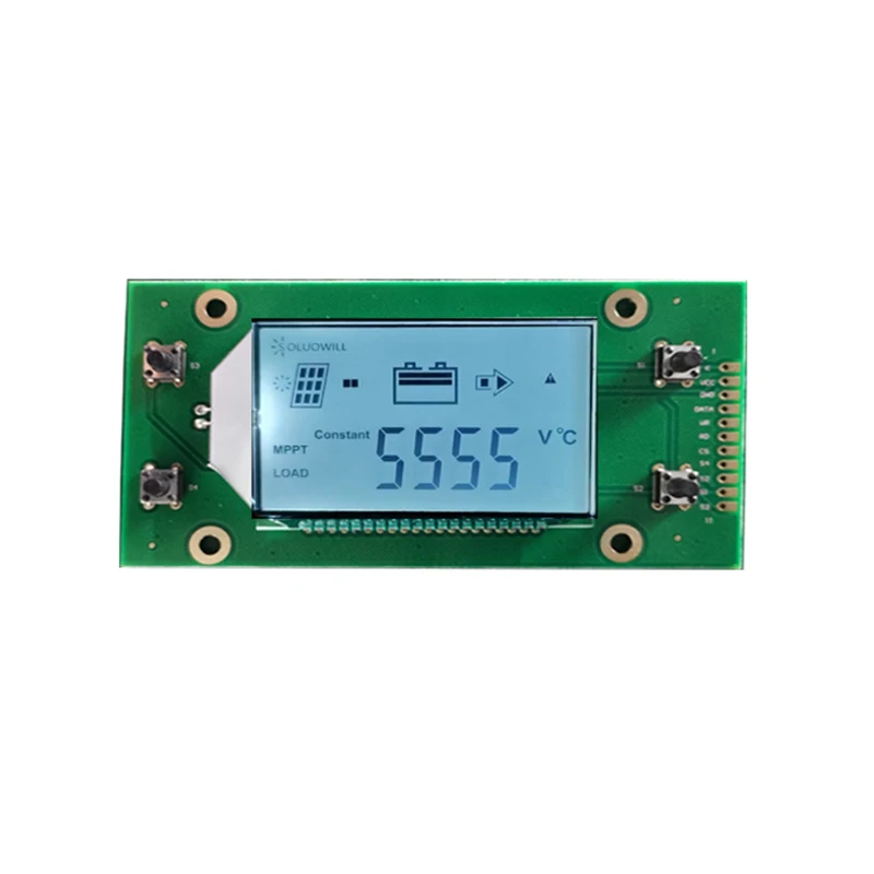 

UPS Inverter Power LCD Screen Module HTN Positive Transmissive SG1621 Driver IC 7 Segment Monochrome LCD Displays