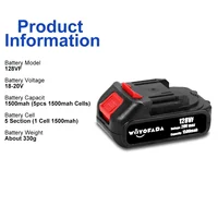 18V Rechargeable Lithium Ion Battery High Capacity For Makita Cordless Electric Power Tool Lithium Ion Battery 2