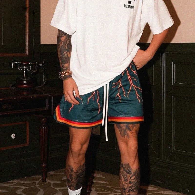 Gym Shorts Men Running Shorts Sport Soft Tennis Workout Sportswear Mesh Short Pants Male Yoga Basketball Y2k Summer Board Shorts