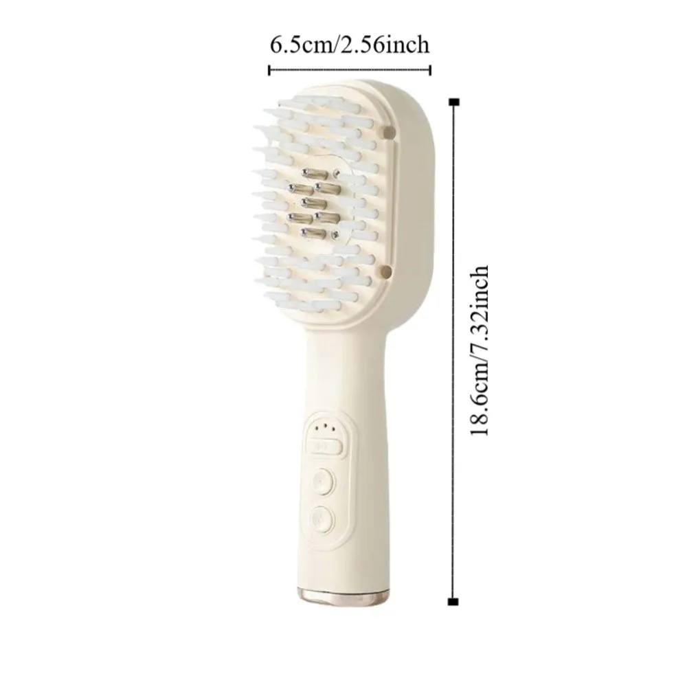 30ML Scalp Applicator Comb Hygienic EMS Microcurrent Pulse Professional Liquid Guide Comb Washable Repeatable