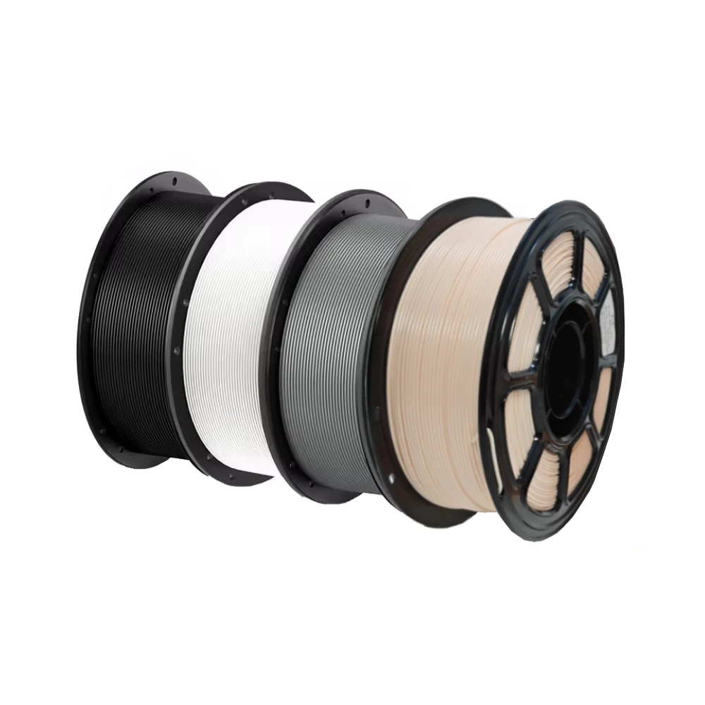 PLA+ 3D Printer Filament 1.75mm 1000g Per Spool  Black/White/Gray/Skin 1KG Spool PLA Plus 3D Printing Materials for 3D Printer - 6