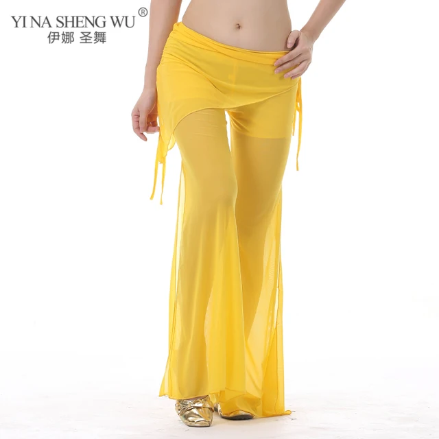 セクシーな格安部族ベリーダンス パンツ レッド女性用ダンス