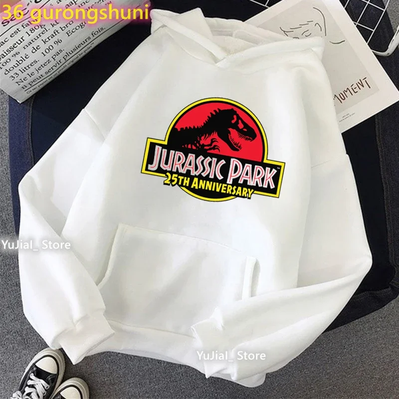 New Women Hoodies Jurassic Park Dinosaur Graphic Print Cap Hoodies Girls Funny Harajuku Kawaii Clothes Jurassic World Sweatshirt