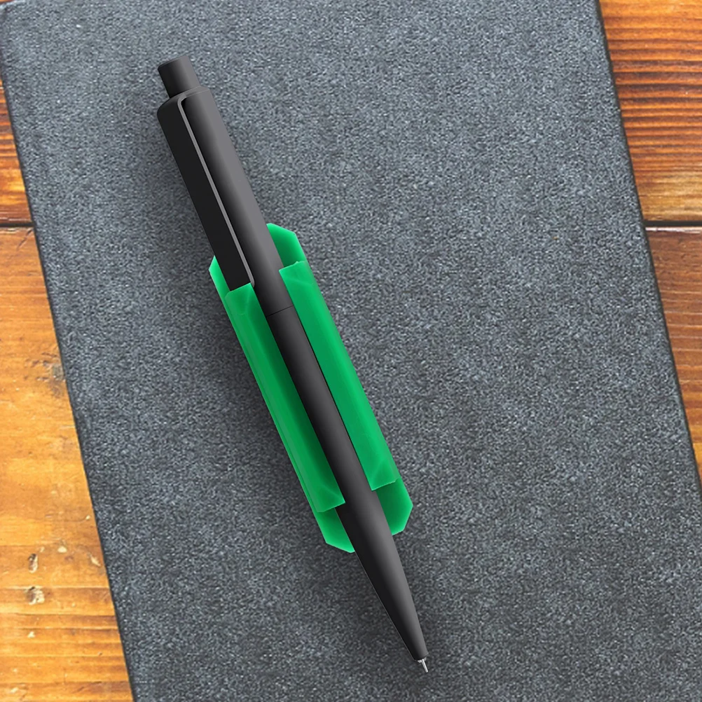 

Silicone Pen Holder Pencil Adhesive Writing Buckles Fixing Clip Clips Holders Portable Clamp Ballpoint Pens