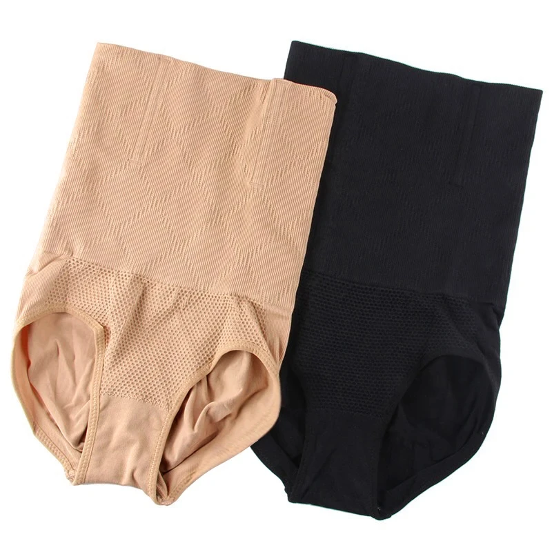 Women High Waist Tummy Control Panties Shapewear Belly Slimming Underwear Butt Lifter Cincher Briefs Body Shaper