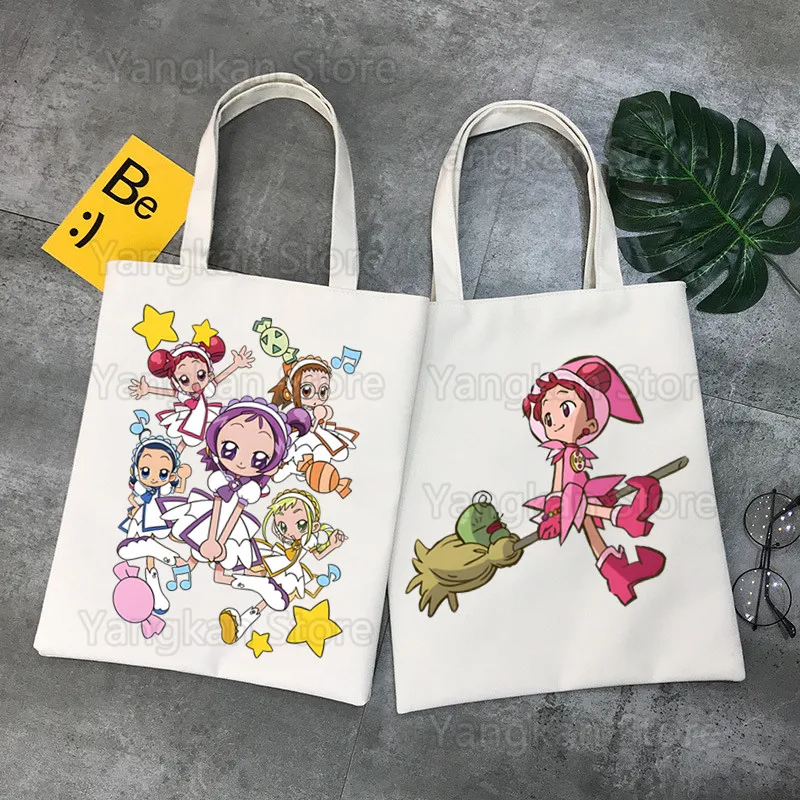 

Doremi Magic Women Handbags Canvas Tote Shopping Bags Reusable Shopping Bag Eco Foldable
