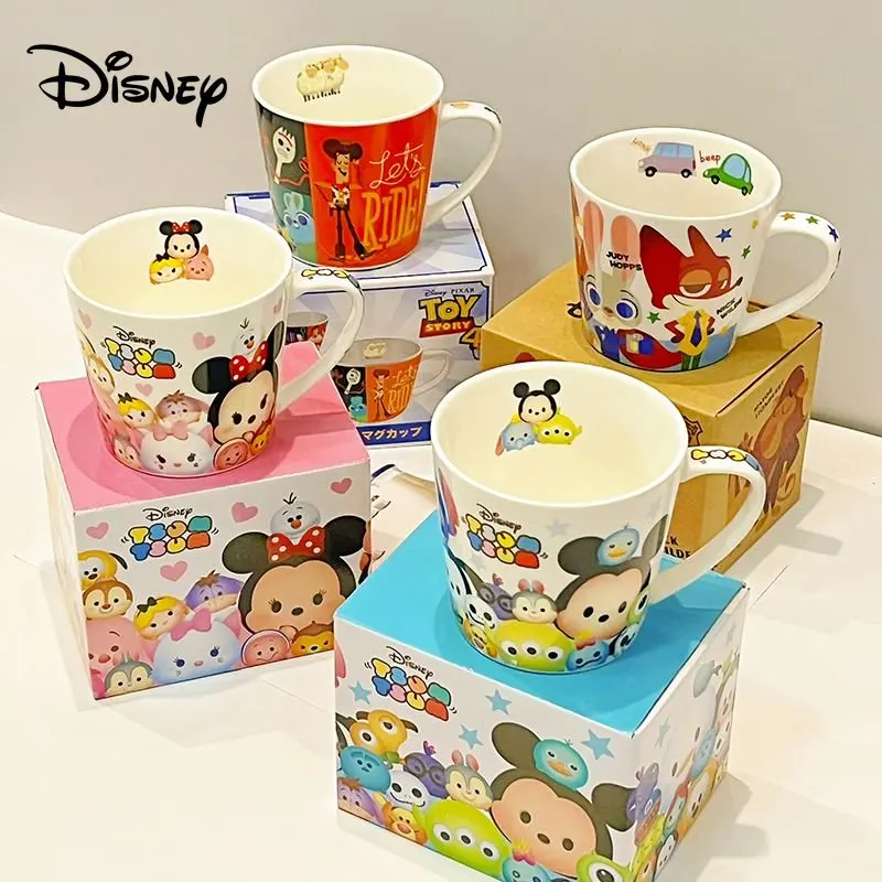 260ml Stainless Steel Disney Mugs for Kids Cute Cartoon Princess Milk  Coffee Cup Double Walls Detachable Thermal Mug Drinkware - AliExpress