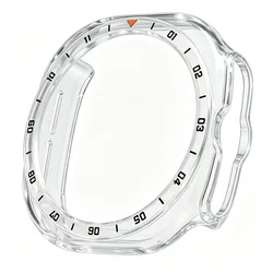 Hollow Protective Shockproof Hard PC Bumper Case for Smartwatch - Ultra Durable Design (Transparent)