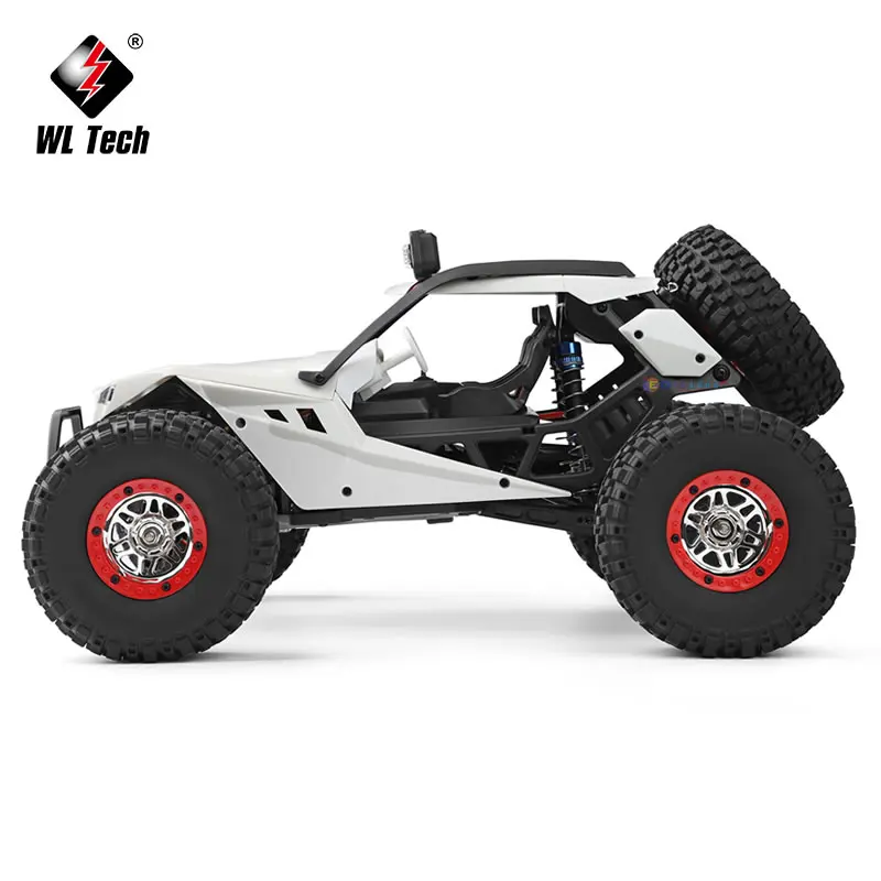 WLtoys WL 12429 1:12 4WD RC Racing Car High Speed Off-Road Remote Control Alloy Crawler Truck LED Light Buggy Toy Kids Gift RTF 4