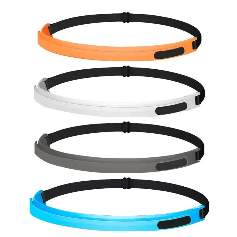 

Женская силиконовая эластичная повязка на голову, эластичная спортивная и тренировочная повязка на голову, Нескользящая силиконовая ручка, Тонкие повязки для волос