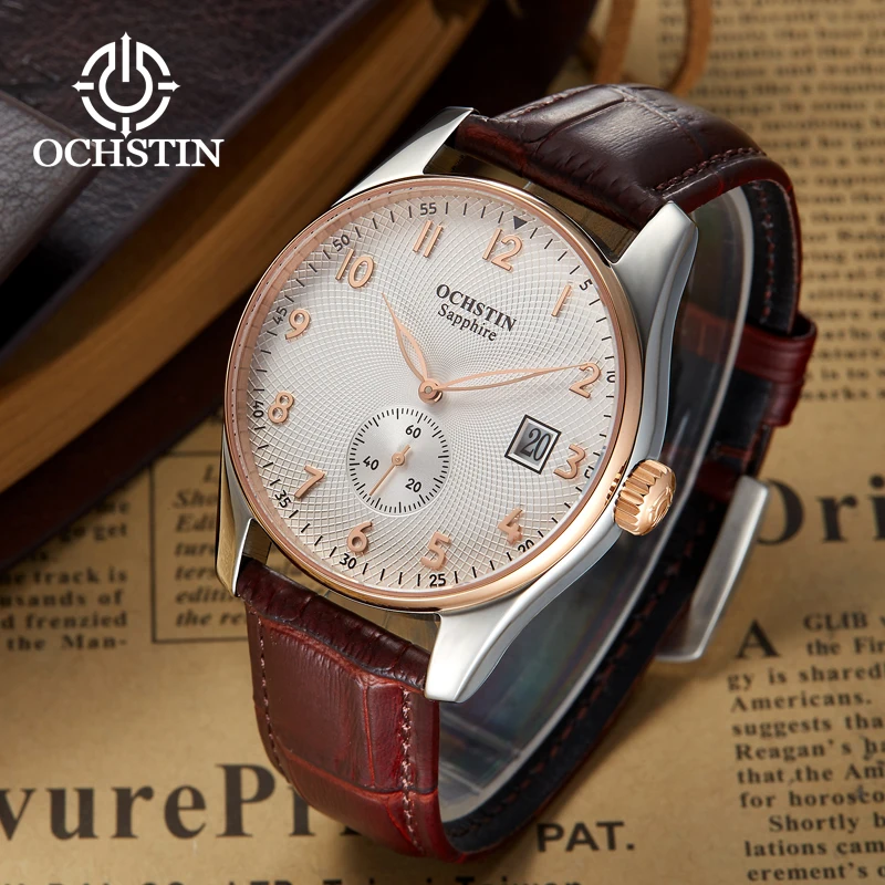 OCHSTIN2024 New Prominente Celebrity Series Imported Multifunctional Quartz Movement Watch Casual and Simple Men's Quartz Watch