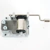 Merry Christmas Mini Music Box Movement Random Color Hand DIY Mechanism Gifts for Children You Are My Sunshine Little Star 3