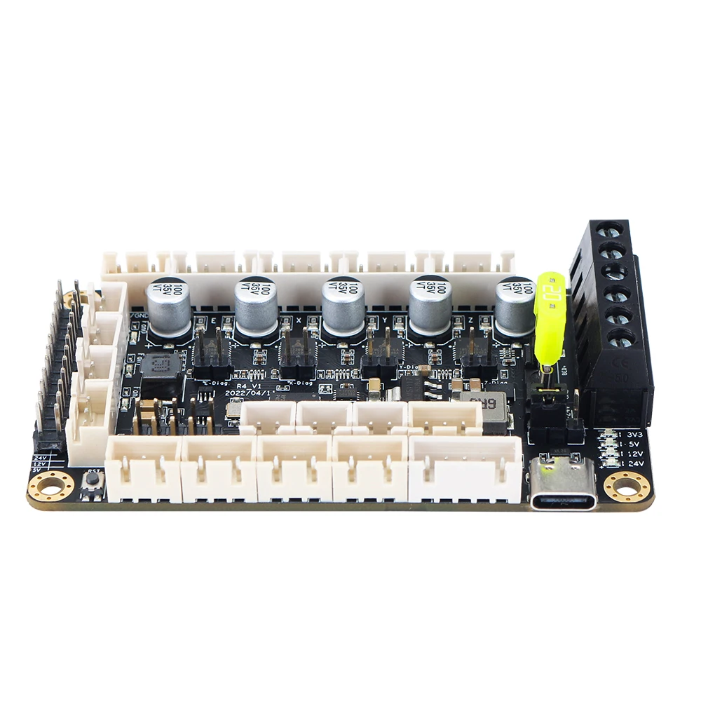 Placa-mãe Fysetc r4 para Impressora 3d Voron V0.1 Placa 86 mm 48 mm Peças Tmc2209 - Imagem 5