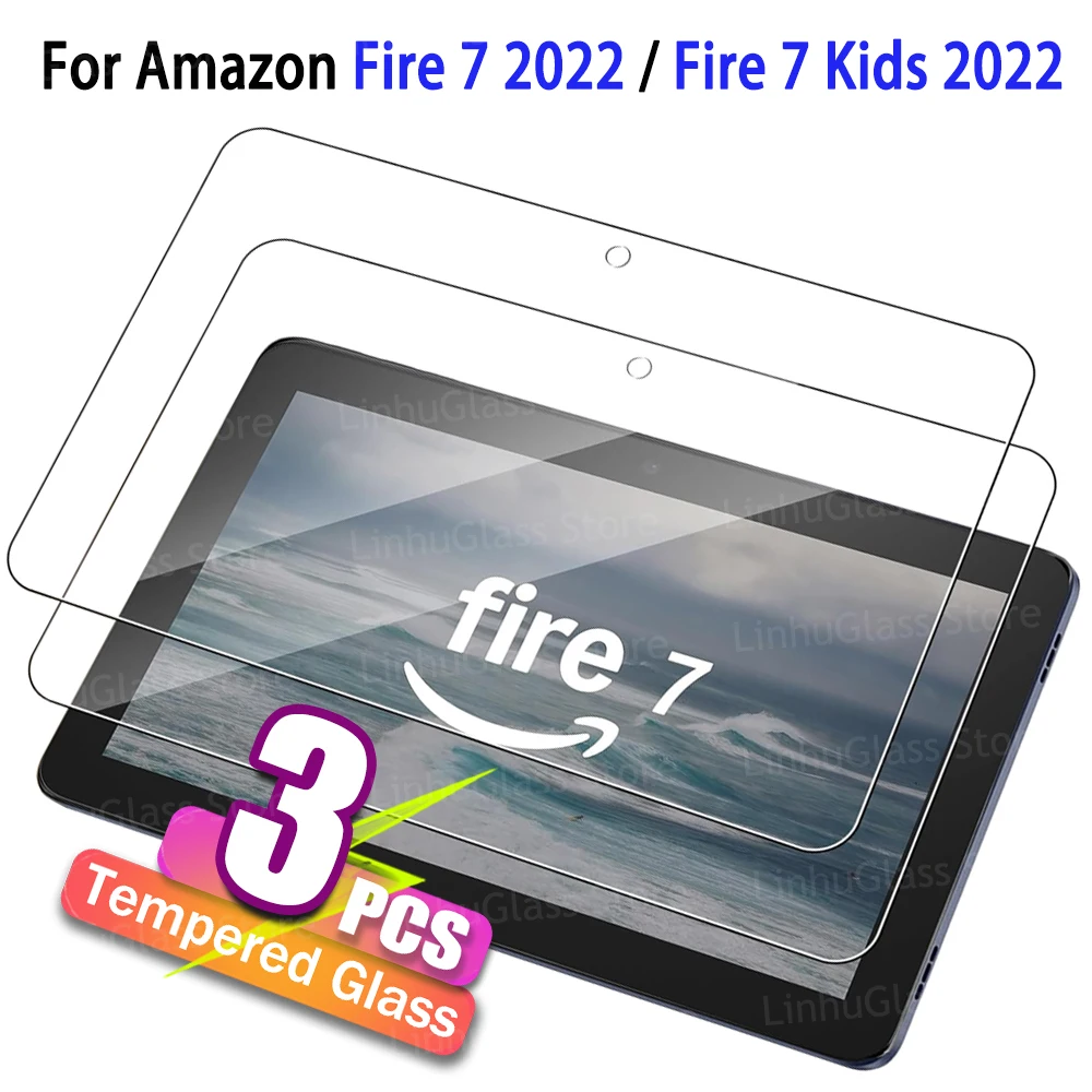 Premium 7-Inch 9H Anti-Scratch High Definition Bubble-Free Screen Protector Tempered Glass Film