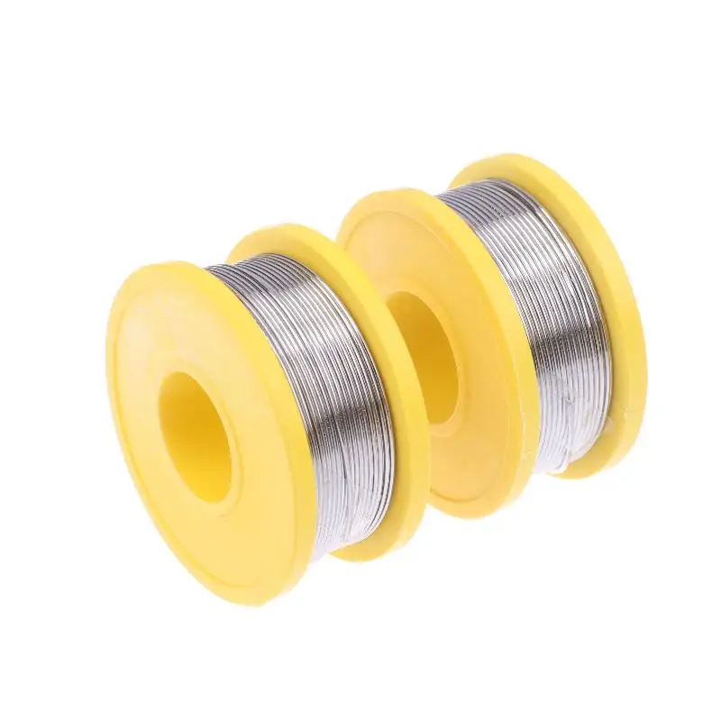 50G 주석 와이어 솔더링 와이어 플럭스 함유 로진 코어 솔더 롤 노클린 전기 수리용 솔더 0.8/1.0mm