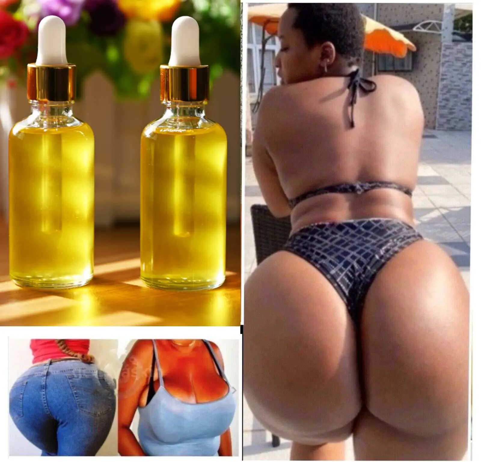 Oil of akpi firming care buttocks and breasts pure vegetable flexibility